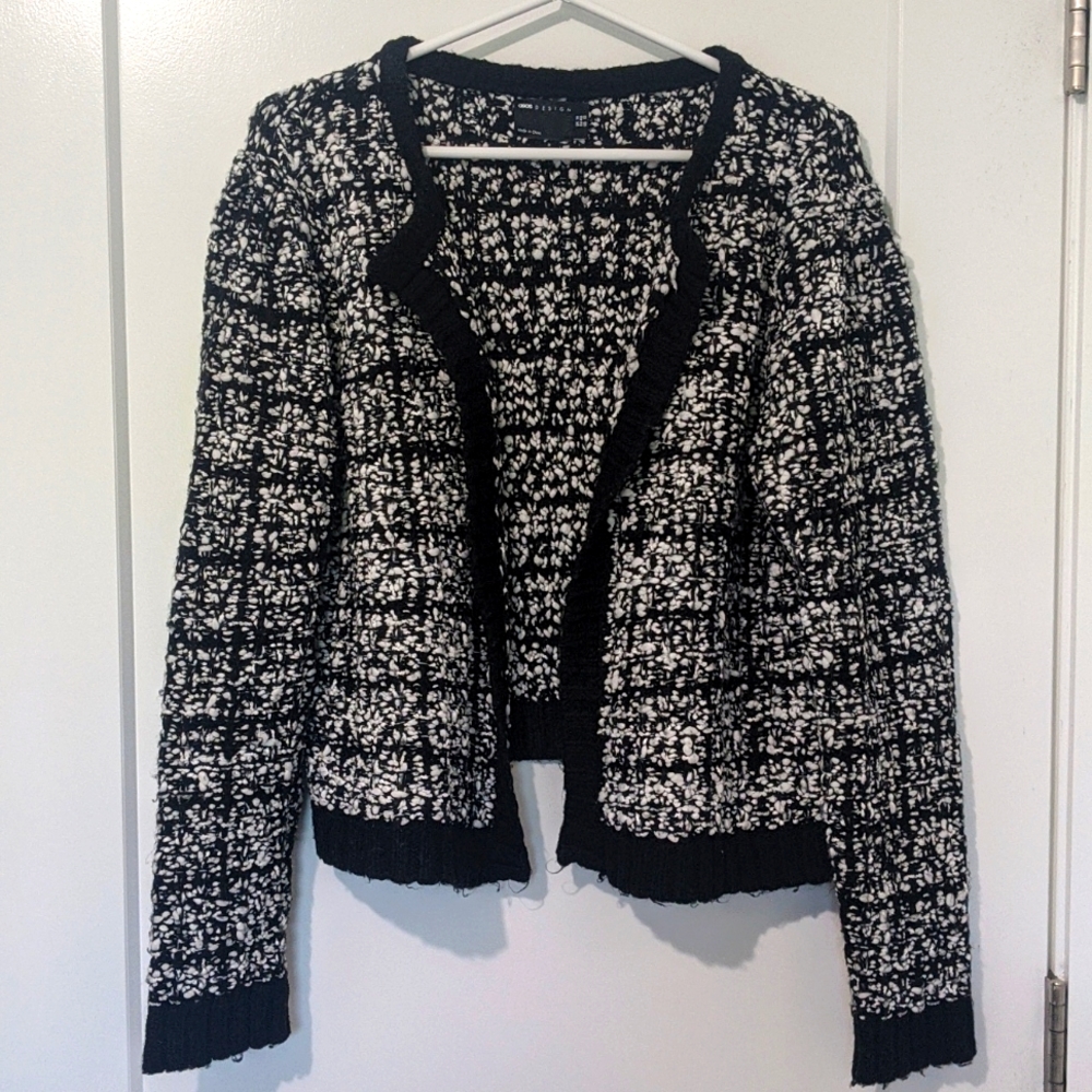 Textured cardigan
